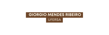 Giorgio Mendes Ribeiro UFERSA